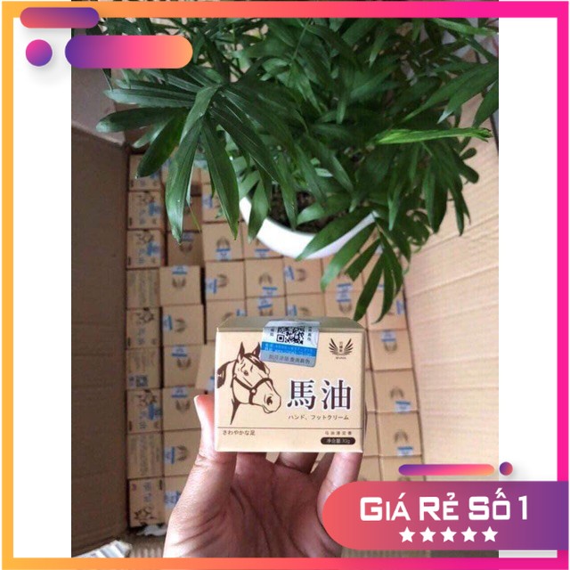 Kem dầu ngựa làm mềm giảm nứt nẻ gót chân 30gr