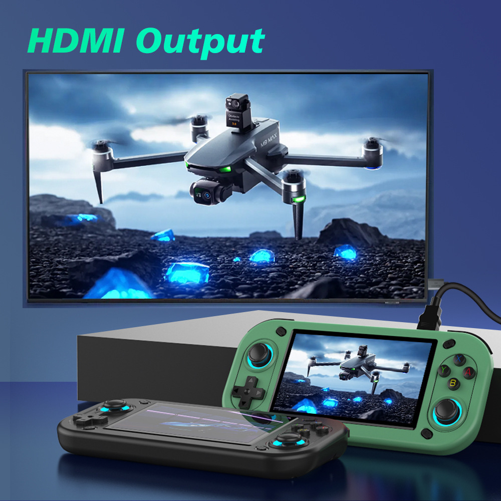 R43S Handheld Game Console 4.3 Inch Hd IPS Large Screen Arcade Machine Support HDMI Output Game Console Handheld ราคา  2,538 บาท*ส่งฟรี