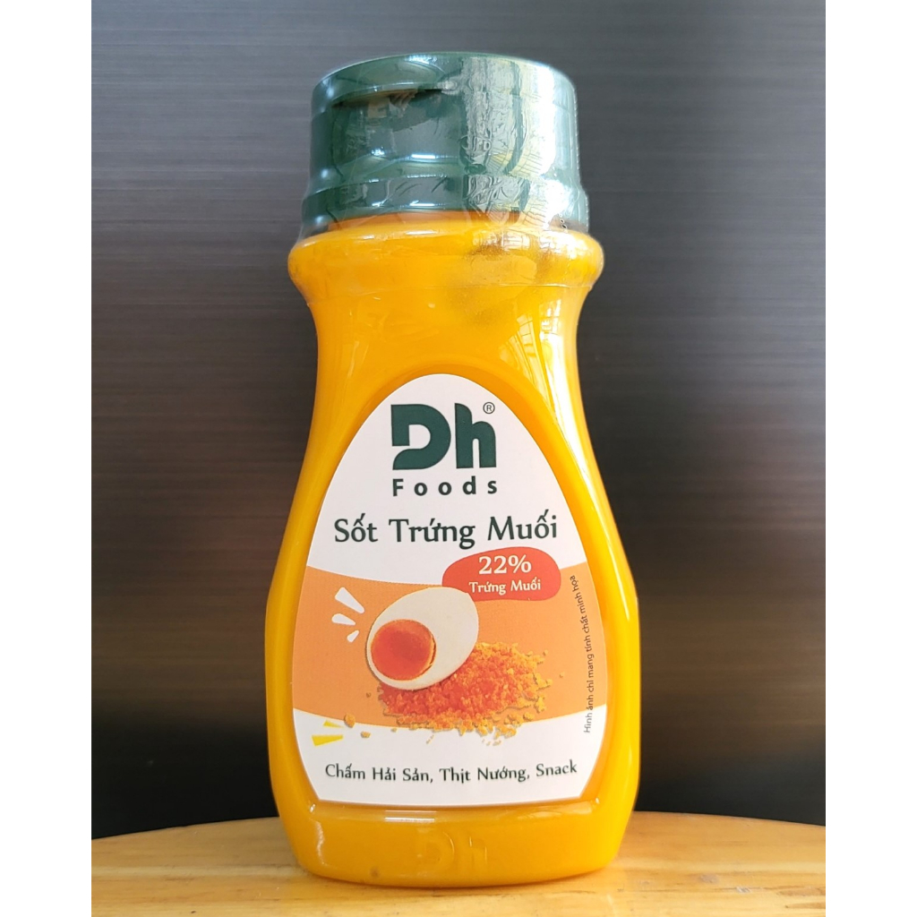 DH FOODS - chai 100g - SỐT TRỨNG MUỐI Salted Egg Yolk Sauce