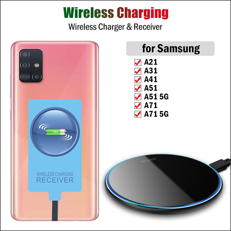 samsung a71 wireless charging