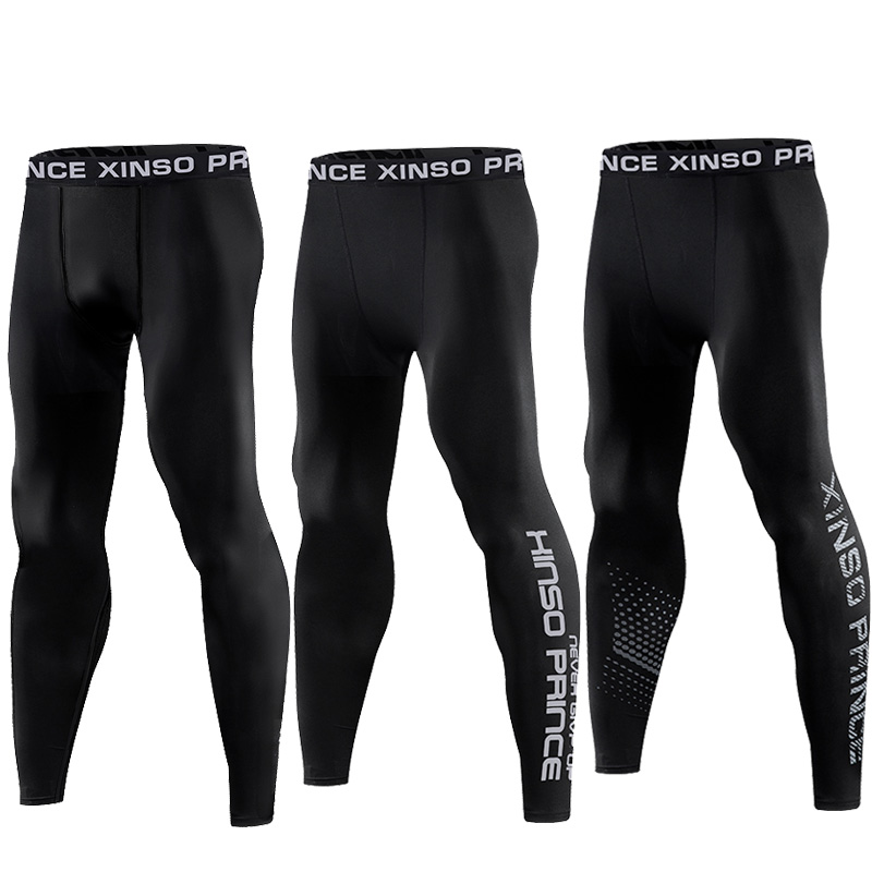 【Top Selling Item】 Mens Tight Gym Compression Pants Quick Dry Fit Sportswear Running Tights Men Legg