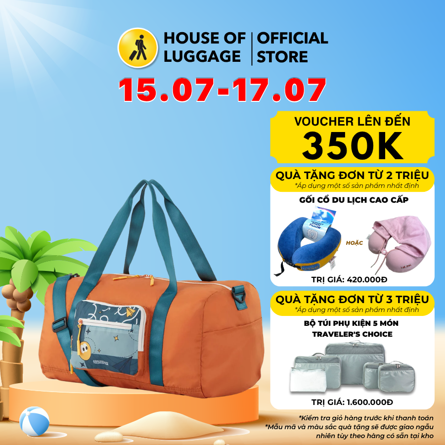 Túi duffle gấp AT Accessories 2 American Tourister Mỹ