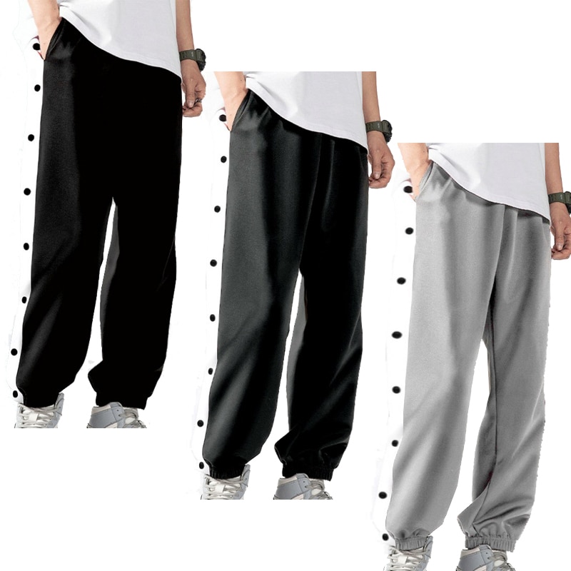 2023 Summer Men s Casual Trousers Thin Section Loose Sports Pants Men s