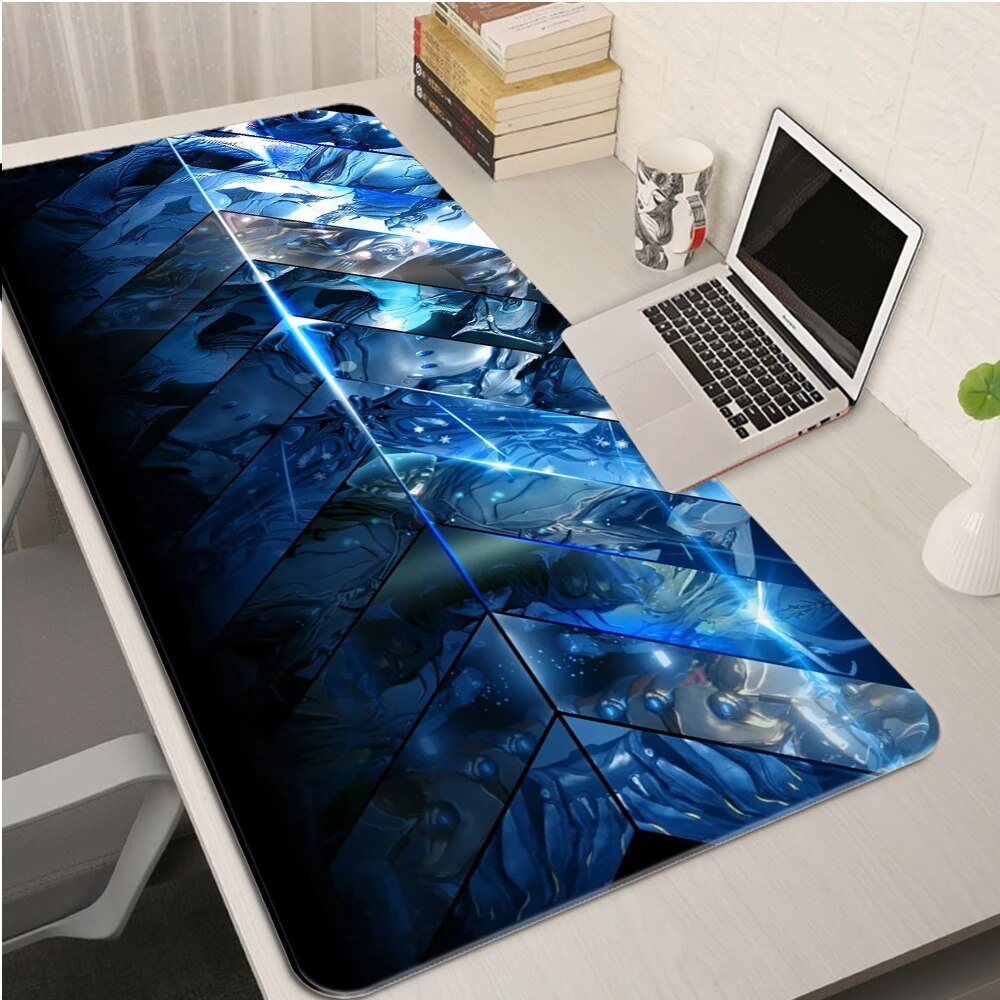 XTHJR Warframe Hot Pad Mouse Long Gaming Mouse Pad Gamer Phụ kiện máy tính Bàn Mat Bàn phím Dễ thương White Pc Công ty tiên tiến Xl Chuột FJDRT