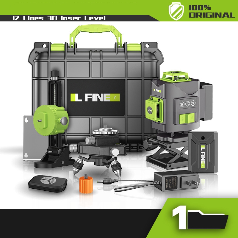 Máy cân bằng laser , Máy lazer cân bằng 12 tia xanh L Fine LS1  Máy bắn cốt laze C34