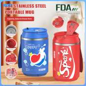 Coca-Cola Insulated Stainless Steel Coffee Cup with Handle