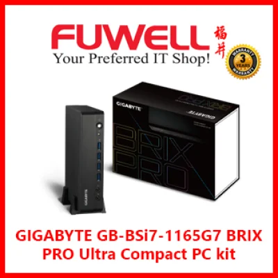 GIGABYTE GB-BSi7-1165G7 BRIX PRO Ultra Compact PC kit [ 3Years ]