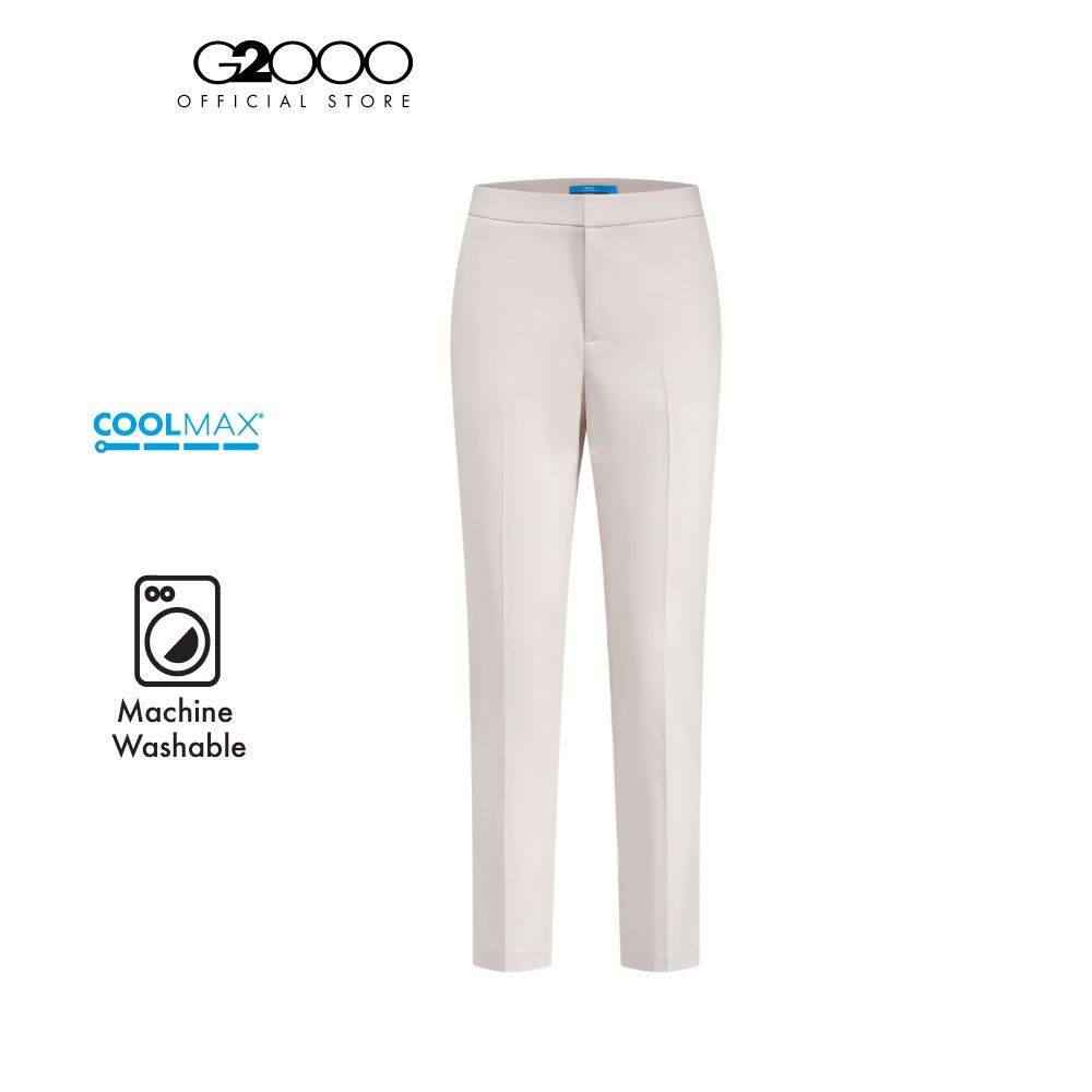 G2000 กางเกงสูทสำหรับผู้หญิง ทรง Ankle Cigarette Shape รุ่น 4625225604 OFF-WHITE ราคา 2,090 บาท*ส่งฟรี