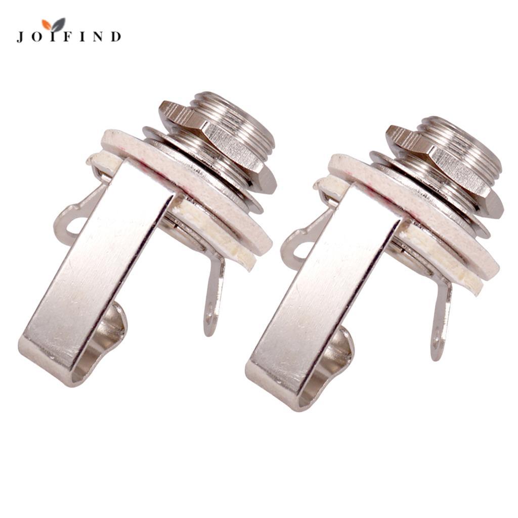 Homyl 2Pcs Guitar Bass Accessory 6.35mm Socket Plug for String ราคา 368 บาท*ส่งฟรี