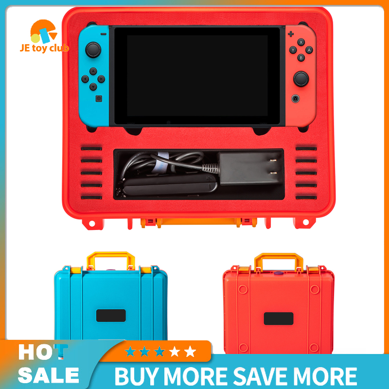 Mang theo lưu trữ trường hợp tương thích cho Switch/Lite/OLED Bảng điều khiển trò chơi xách tay kín chống cháy nổ Túi lưu trữ