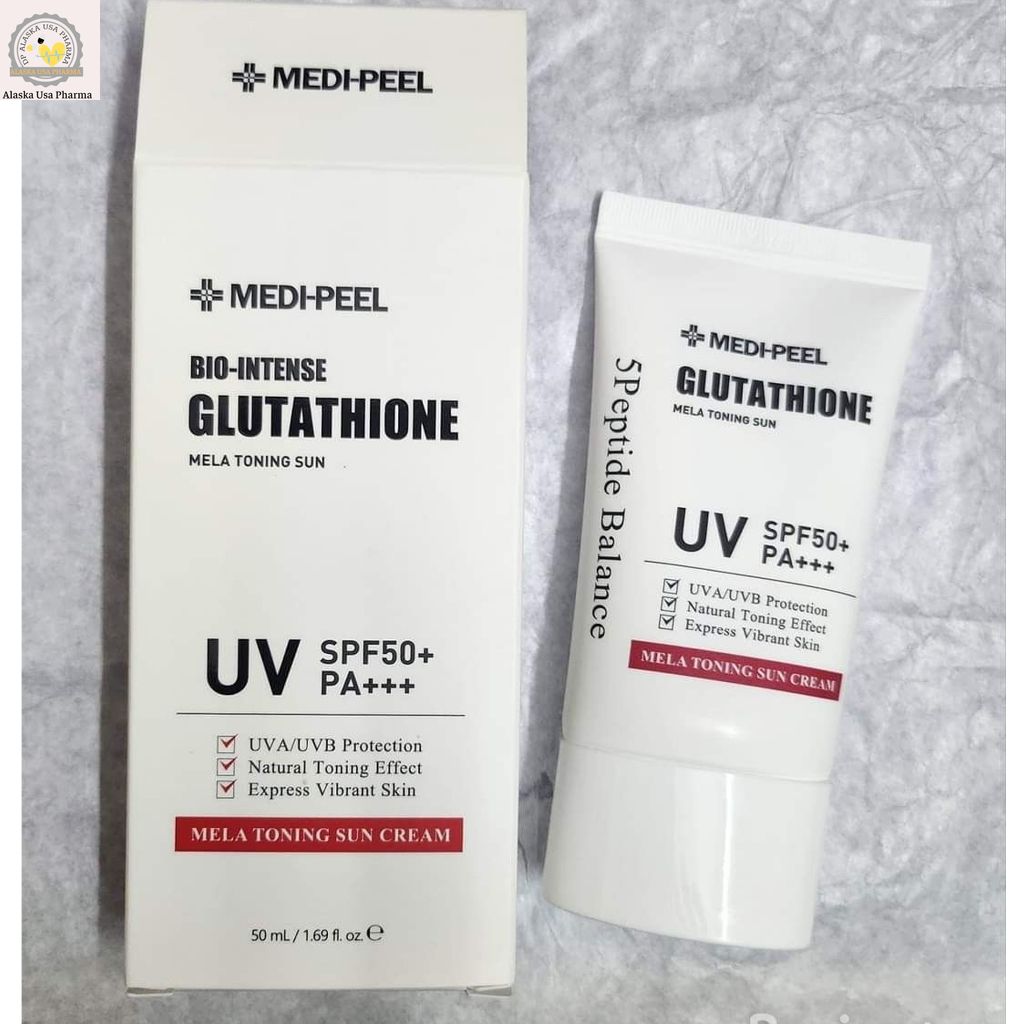 Kem Chống Nắng Medi-Peel Bio Intense Glutathione Mela Toning Sun Cream Tuýp 50ml