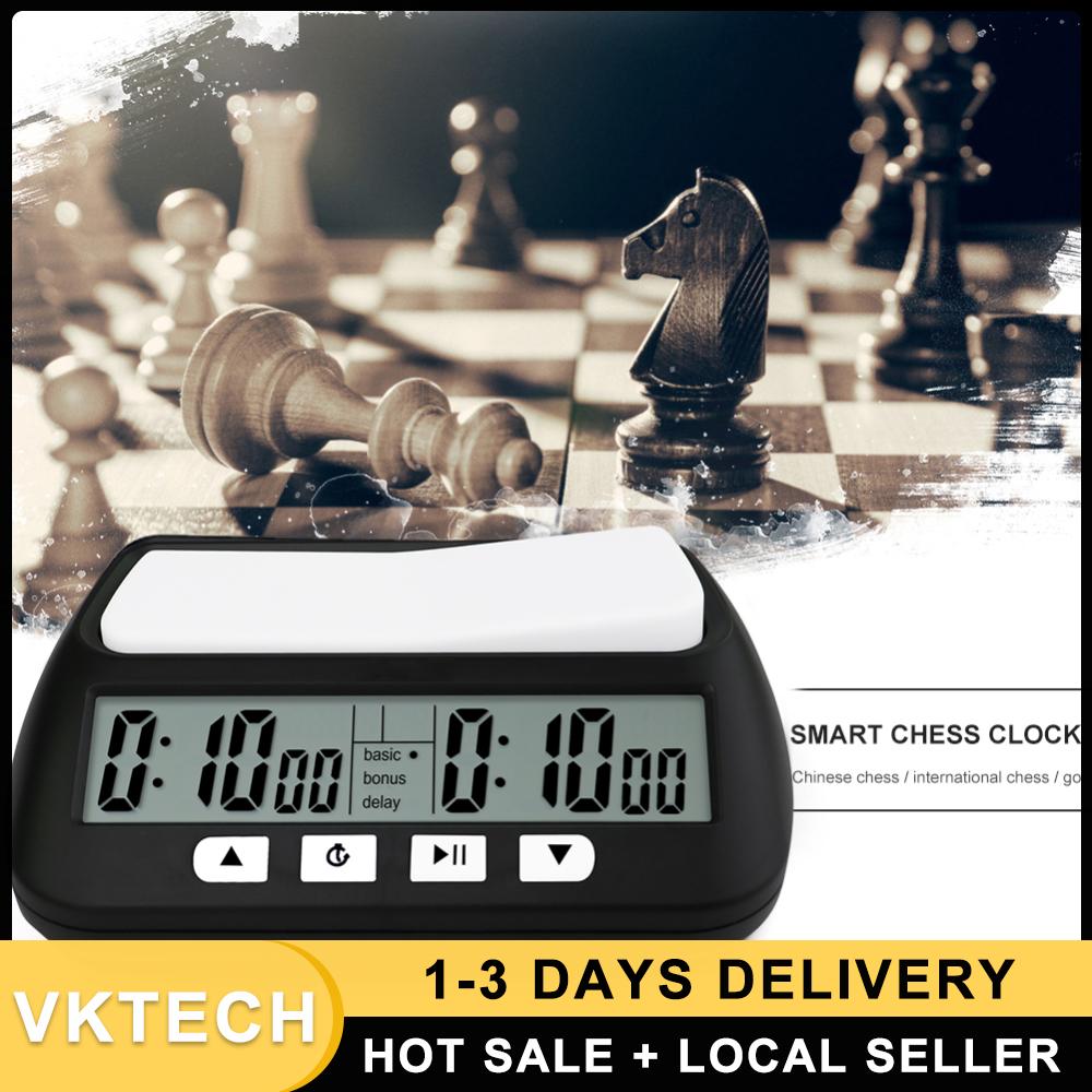 Chess Game Timer - Count up and Count down Function, Beautiful and Durable Design, Suitable for Competitions. ราคา 344 บาท*ส่งฟรี