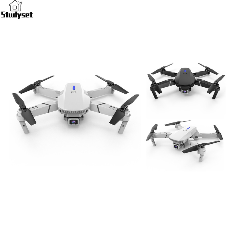 Studyset in stock E525/E88 RC Drone 4k Aerial Photography RC Quadrotor Long Endurance Foldable Remote Control Drone For Christmas Birthday Gifts ราคา 449 บาท*ส่งฟรี