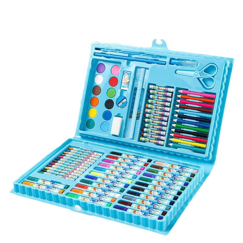 42/86Pcs Kids Coloring Set Painting Water Color Crayon Drawing Sets Art Set Children Painting Tools