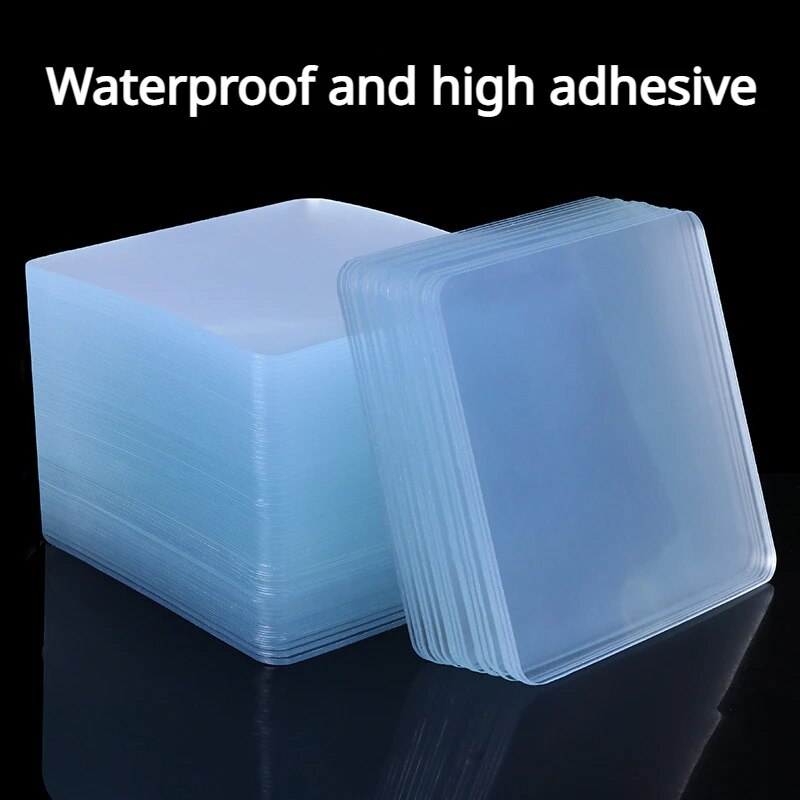 Băng keo hai lớp nanomet, độ nhớt cao, cố định mạnh, siêu chống thấm nước, chất kết dính đặc biệt, dán hai lớp