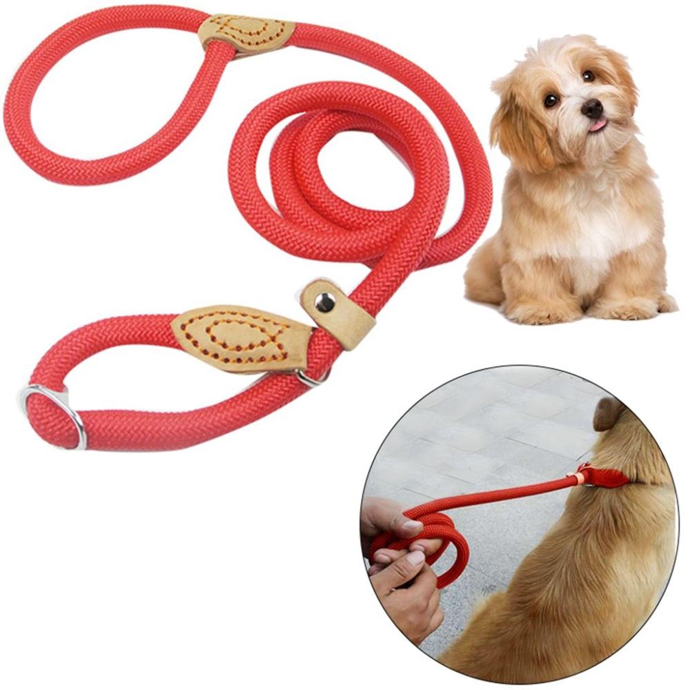 HTRF Adjustable 1.5 1.8 m Solid Color Durable Puppy Rope Lightweight Pet