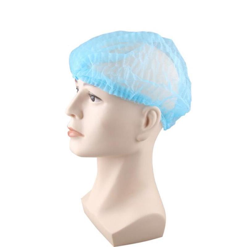 Disposable Cap Hat Nonwoven Fabric Factory Wang Mao Breathable Dust CAP Workshop Work Hat Health Head Cover Men And Women