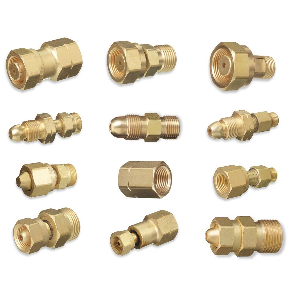 【Eelhoe】 Mô hình bộ điều hợp acetylene tiêu chuẩn CGA tùy chọn chủ đề bể axetylen [phát hành sản phẩm mới] [hàng tồn kho Lớn]