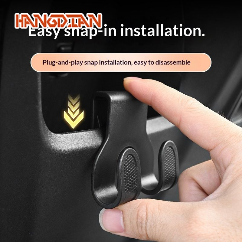 HANGDIAN Universal Clip-On Hook for Electric Scooters and Motorcycles, Easy Install and Remove Storage Hanger ราคา 17 บาท*ส่งฟรี