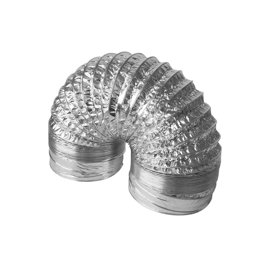 Global House CLOSE ท่อนำอากาศ 6 นิ้ว (150มม.) ยาว 5 เมตร WALDO-03 สีเงิน รับประกันของเเท้! ราคา 359 บาท*ส่งฟรี