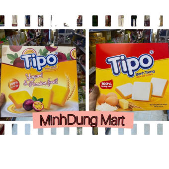 Bánh Tipo trứng/sữa chua chanh dây hộp giấy 250g