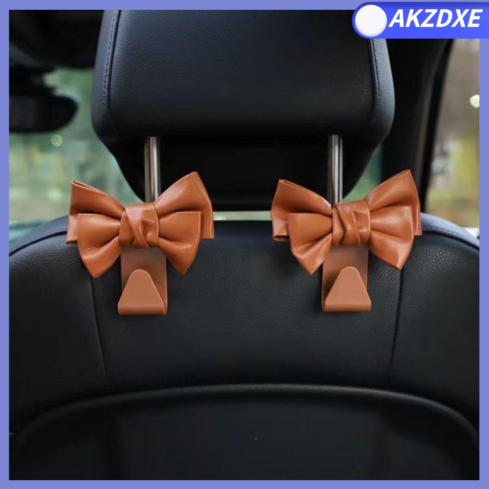 AKZDXE 1pair Đa chức năng Móc ghế ô tô Phổ quát Đơn giản Bộ tổ chức ghế sau Sáng tạo Nơ Móc lưu trữ Nội thất ô tô