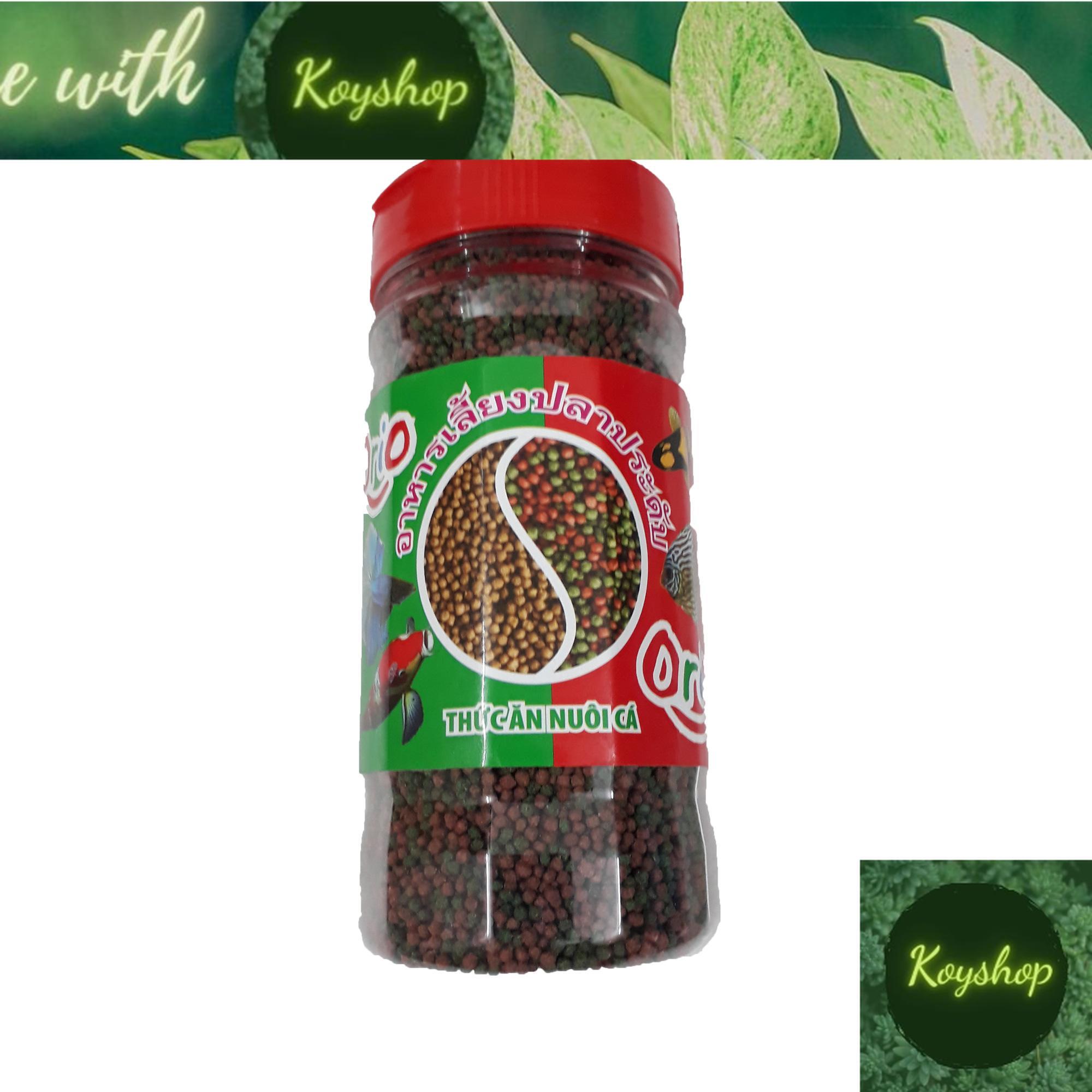 Hũ thức ăn cá orio 150g - cám cá cảnh orio