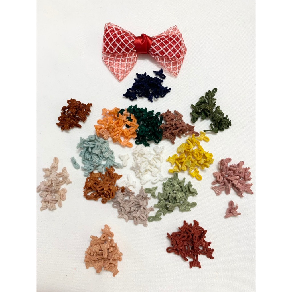 Dây chun cài khuy áo,Dây Khuy Cài Áo handmade Dây làm khuy áo dây khuy nút trang trí -dùng đan áo cưới, đầm váy áo quần