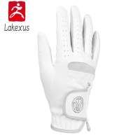 Lakexus เครื่องแต่งกายระบายอากาศผ้าใยอัลตร้าถุงมือกอล์ฟผู้ชาย1ชิ้นถุงมือกอล์ฟ