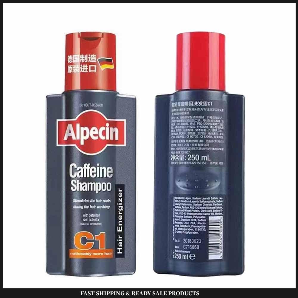  250ml Alpecin Germany Caffeine Shampoo C1 Anti Hair Loss Stimulates Growth 