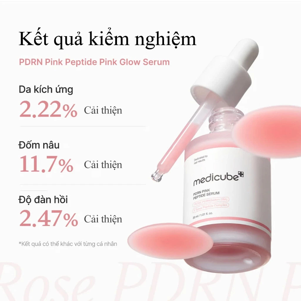 Serum hồng medicube PDRN Pink Peptide Serum 30ml