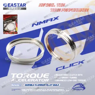 Tork Spring Bearing Set Giorno Lead Pcx Nmax Aerox Click Adv Mio125I Mio Sporty M3 Beat Fi Xmax Clutch Spring Washer Torque Spring Washer Set of Ball Bearing Ri