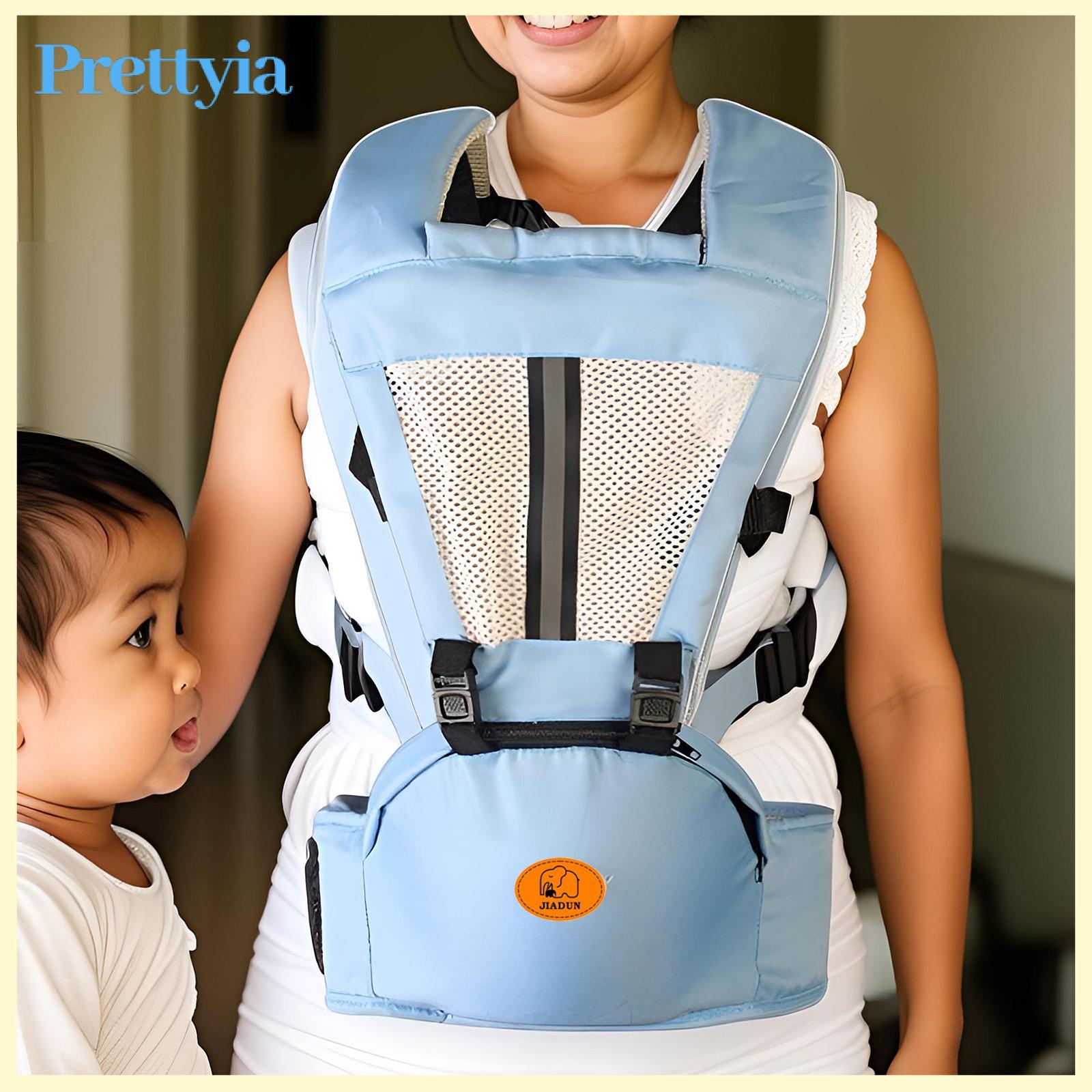 Baby Shoulder Carrier Baby Carrier with Hip Seat Baby Body Holder with Back Support for Baby Travelling Newborn Shopping Mom Dad
