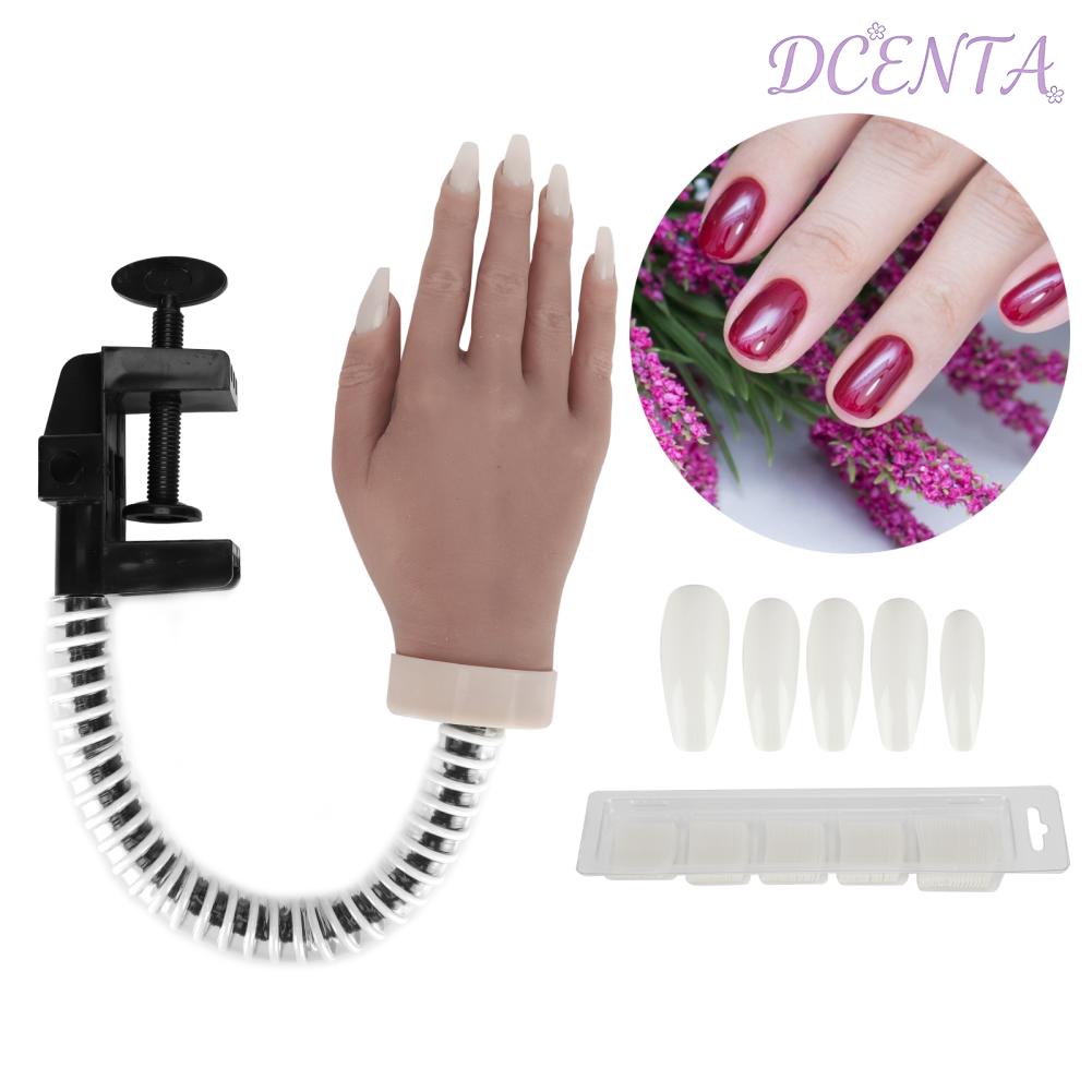 DCENTA หุ่นฝึกแต่งเล็บมือฝึกเล็บที่ทนทานสำหรับการแสดงเครื่องประดับสำหรับร้านทำเล็บ ราคา 4,188 บาท*ส่งฟรี