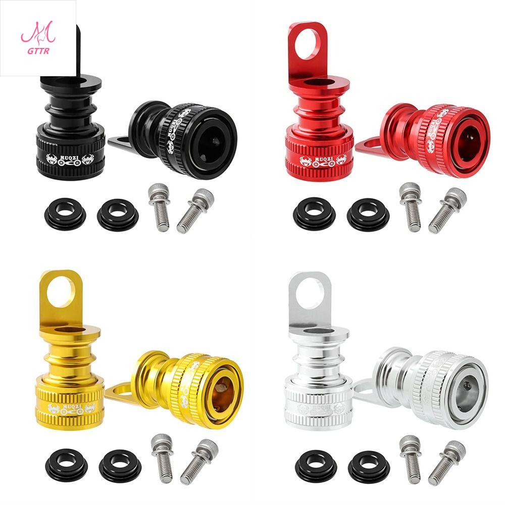 GTTR Hợp kim nhôm Phụ Kiện Xe Đạp Khung gắn Xe đạp gấp Đế Khóa Khóa tháo nhanh bàn đạp Xe đạp Sửa Chữa Bộ Chuyển Đổi Gấp Xe Đạp Xe Đạp Bộ Chuyển Đổi Đế gắn khung xe đạp