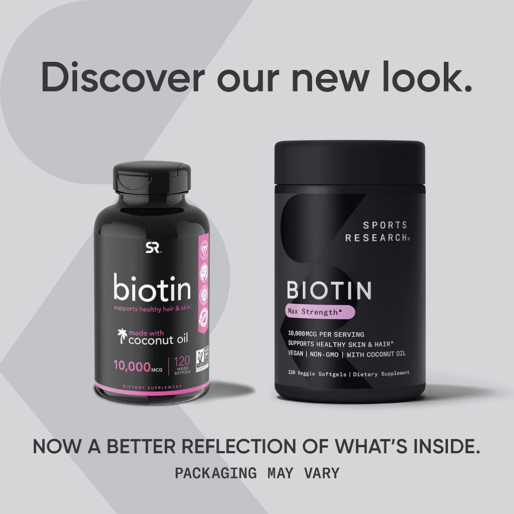 Sports Research Extra Strength Vegan Biotin 10,000mcg, 120 viên - SẢN PHẨM CỰC KÌ CHẤT LƯỢNG, ĐẢM BẢO SỬ DỤNG ƯNG Ý, ĐƯỢC ƯA THÍCH TRÊN THỊ TRƯỜNG HIỆN NAY, ỦNG HỘ SHOP NHÉ