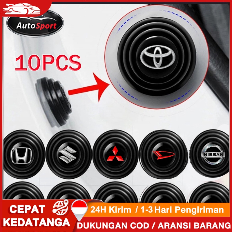 5PCS Peredam Pintu Mobil Karet Bantalan Silentpro Universal untuk Pengurangan Suara Tutup Pintu Harga 99,999 rupiah*Gratis Ongkir