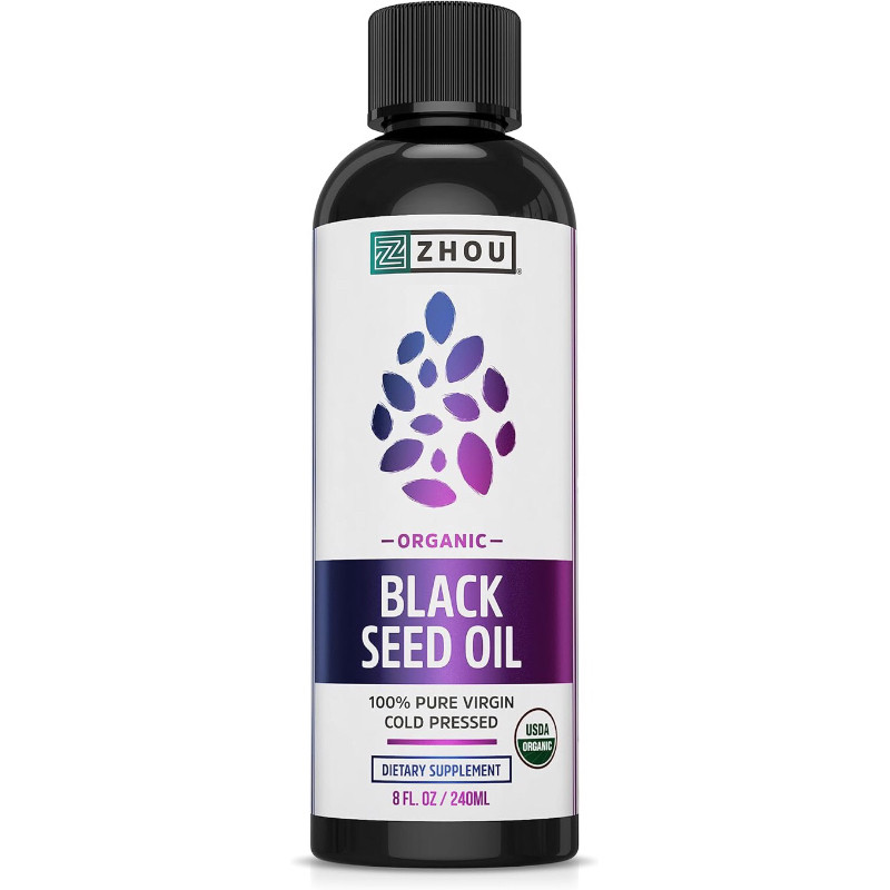 (Hàng Mỹ) Dầu hạt thì là đen hữu cơ Organic Zhou Black Seed Oil Organic 240ml - SẢN PHẨM ĐƯỢC CHỌN LỌC, SỬ DỤNG CỰC THÍCH, ĐƯỢC ƯA CHUỘNG TRÊN THỊ TRƯỜNG, KHÁCH YÊU CÓ THỂ TRẢI NGHIỆM VÀ PHẢN HỒI CHO SHOP NHÉ