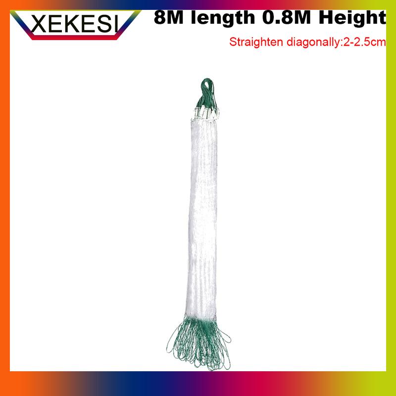 XEKESI 8 15 20 30m Lưới Đánh Cá nylon lưới đánh cá Monofilament Lưới phao Bẫy lưới duy nhất Phụ Kiện Dụng cụ dụng cụ - 5