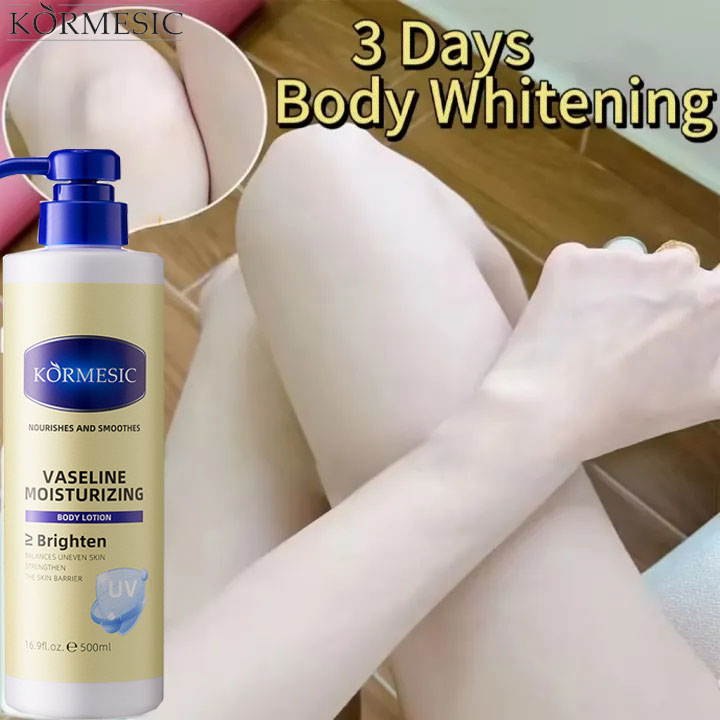 Vaseline Sữa Dưỡng Kem ủ trắng da toàn 500ml trình dưỡng trắng Siêu trắng mịn da Whitening Body Cream