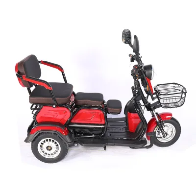 Jingjing cool electric tricycle elderly leisure step three-wheeled electric power booster small tricycle 48V