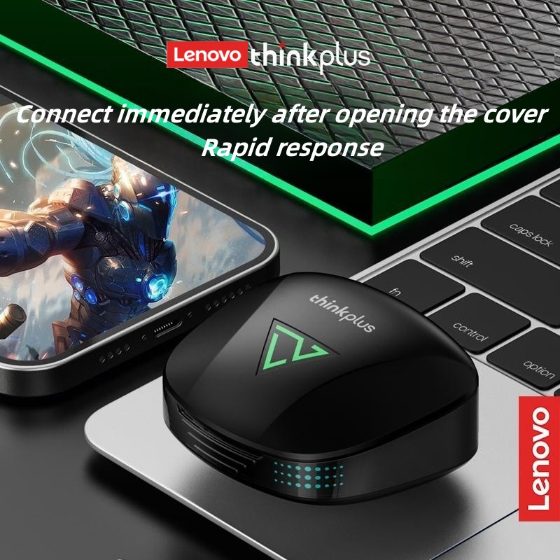 Lenovo XT85II Bluetooth 5.3 Wireless Earphones in Ear Surround Sound Game Low Delay Long Standby Waterproof Sports Earphones
