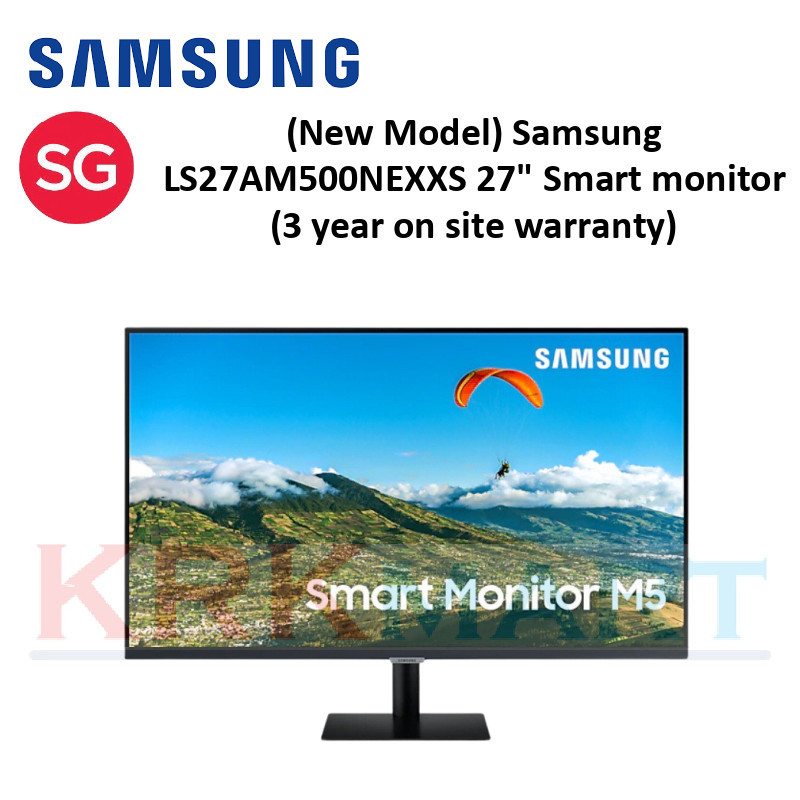 (New Model) Samsung LS27AM500NEXXS 27 Smart monitor (3 year on site warranty) Singapore