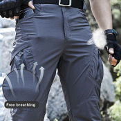 Waterproof Quick-Drying Men's Tactical Pants by OEM