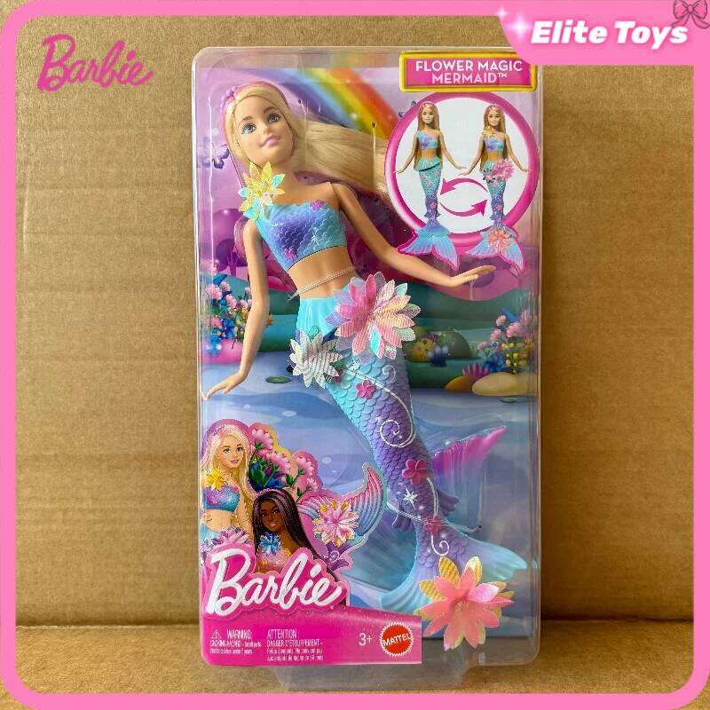 Barbie Dream Flower Fairy Fairy Tale Series Interactive Experience Portable Fish Tail Toy Christmas Gift for Girls - Thương hiệu Mattel Giá 1,250,000 Đồng*Miễn phí vận chuyển
