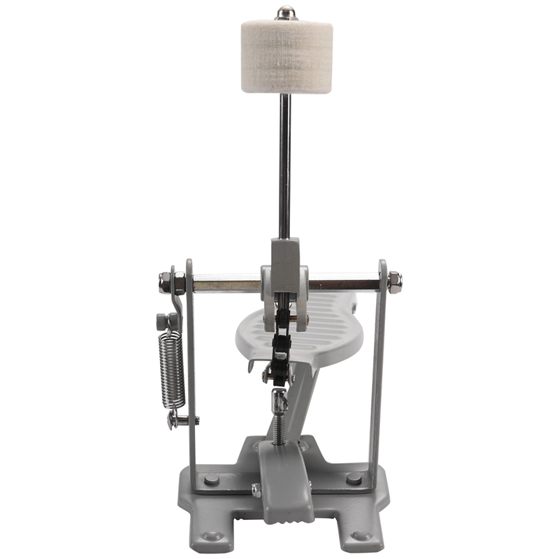 Z8(ETGY) Aluminium Alloy Single Spring Bass Children Drum Pedal Adjustable Stroke with Wool Beater Percussion Replacement Accessories