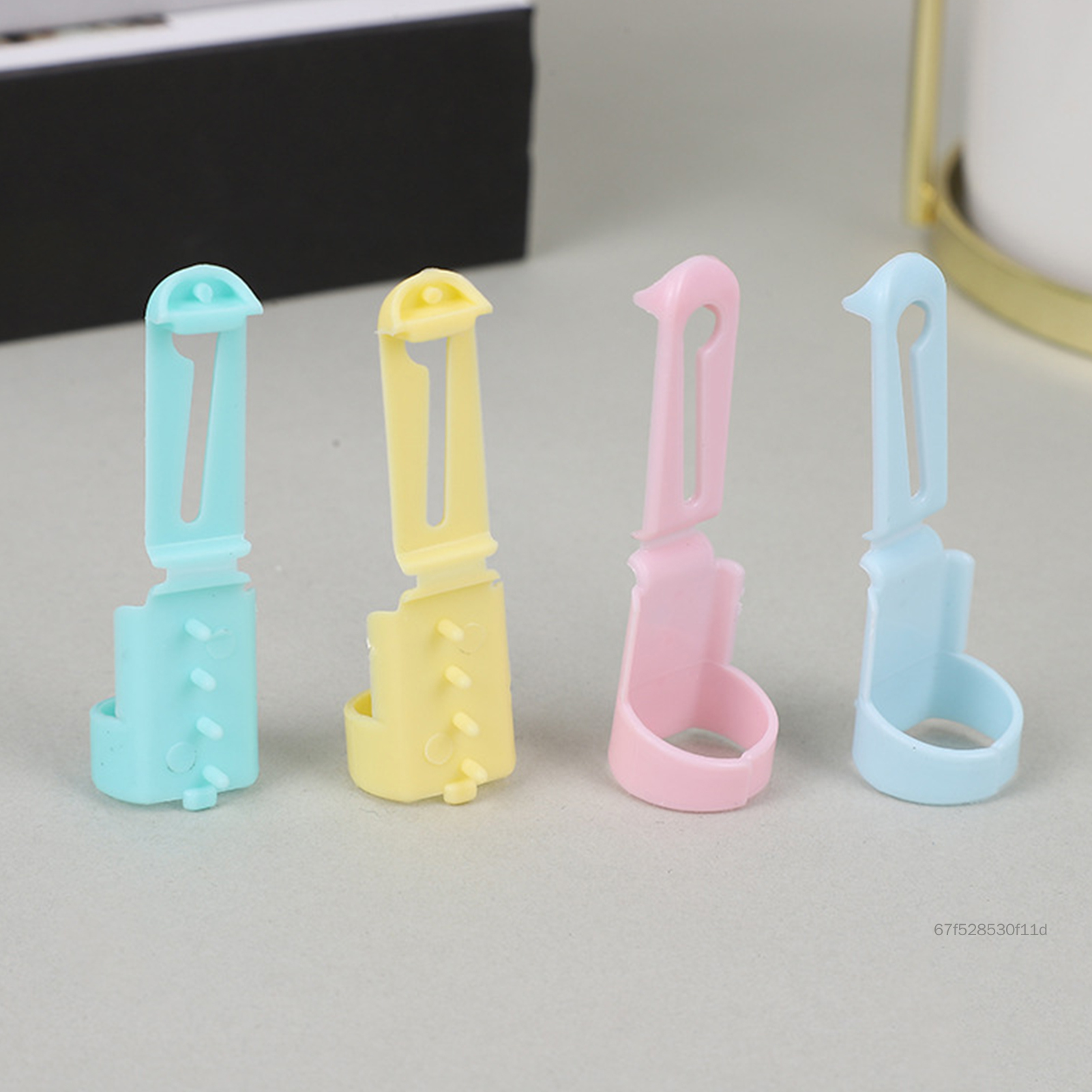 Sợi Hướng Dẫn Vòng Móc Dụng Cụ Đan Móc Căng Thẳng Vòng Đồng Hành Nhẫn Cho Hộ Gia Đình Đan Phụ Kiện 5LA-jxw-VN