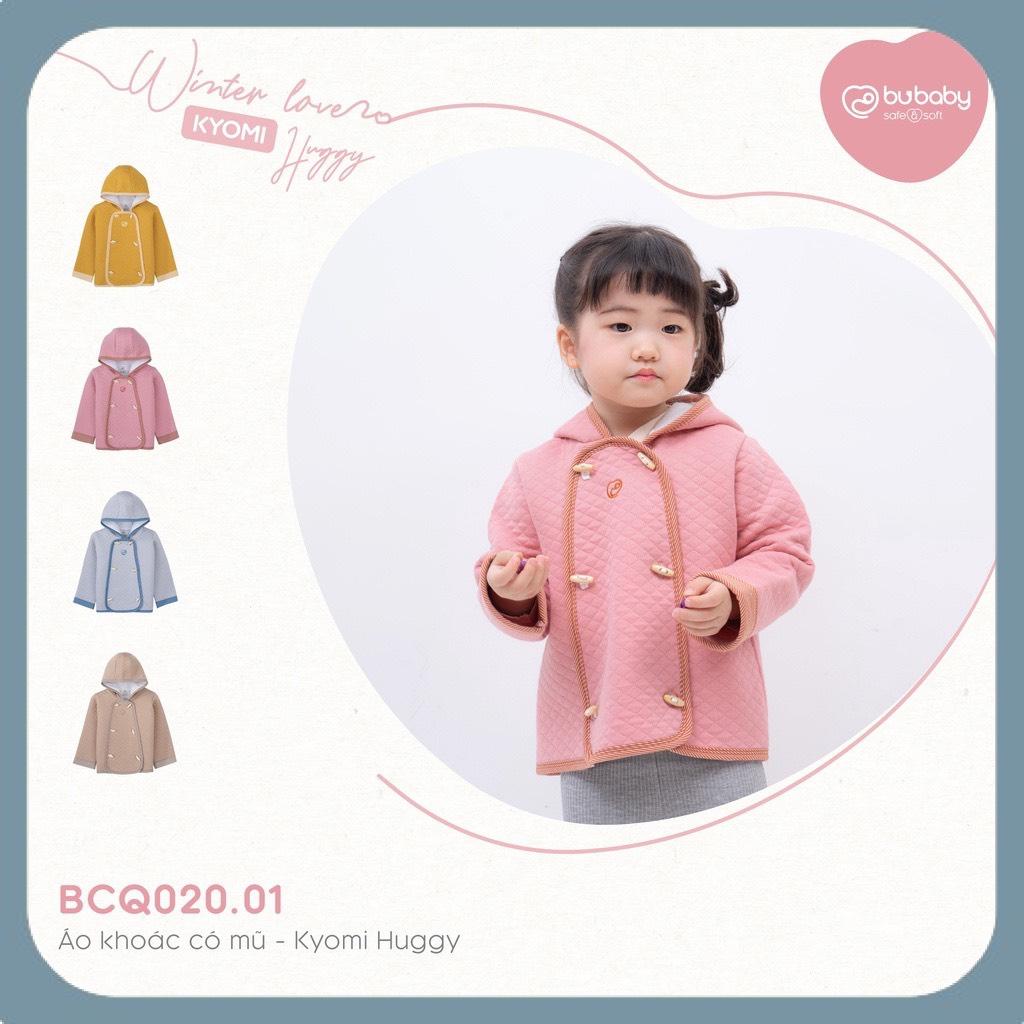 Áo khoác có mũ chần bông Kyomi Huggy BU Baby - Bubaby Bình Dương