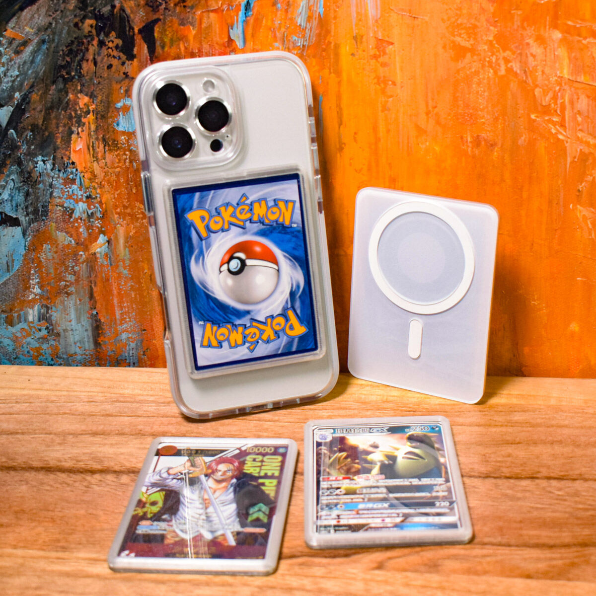 Phone Case With Pokemon Card | Magnetic Holder Compatible With Iphone 16Pro  Max | Lazada Singapore