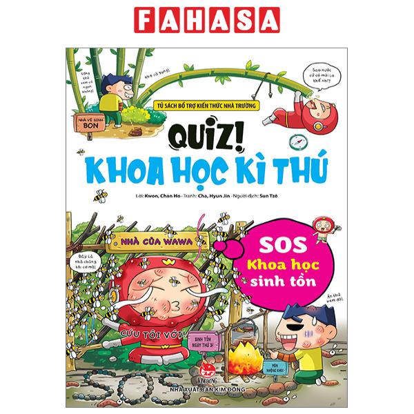 Sách Fahasa - Quiz! Khoa Học Kì Thú - SOS Khoa Học Sinh Tồn